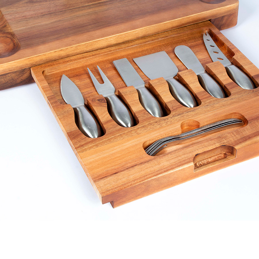 Tabla de Quesos con 12 Herramientas - Imagen 5