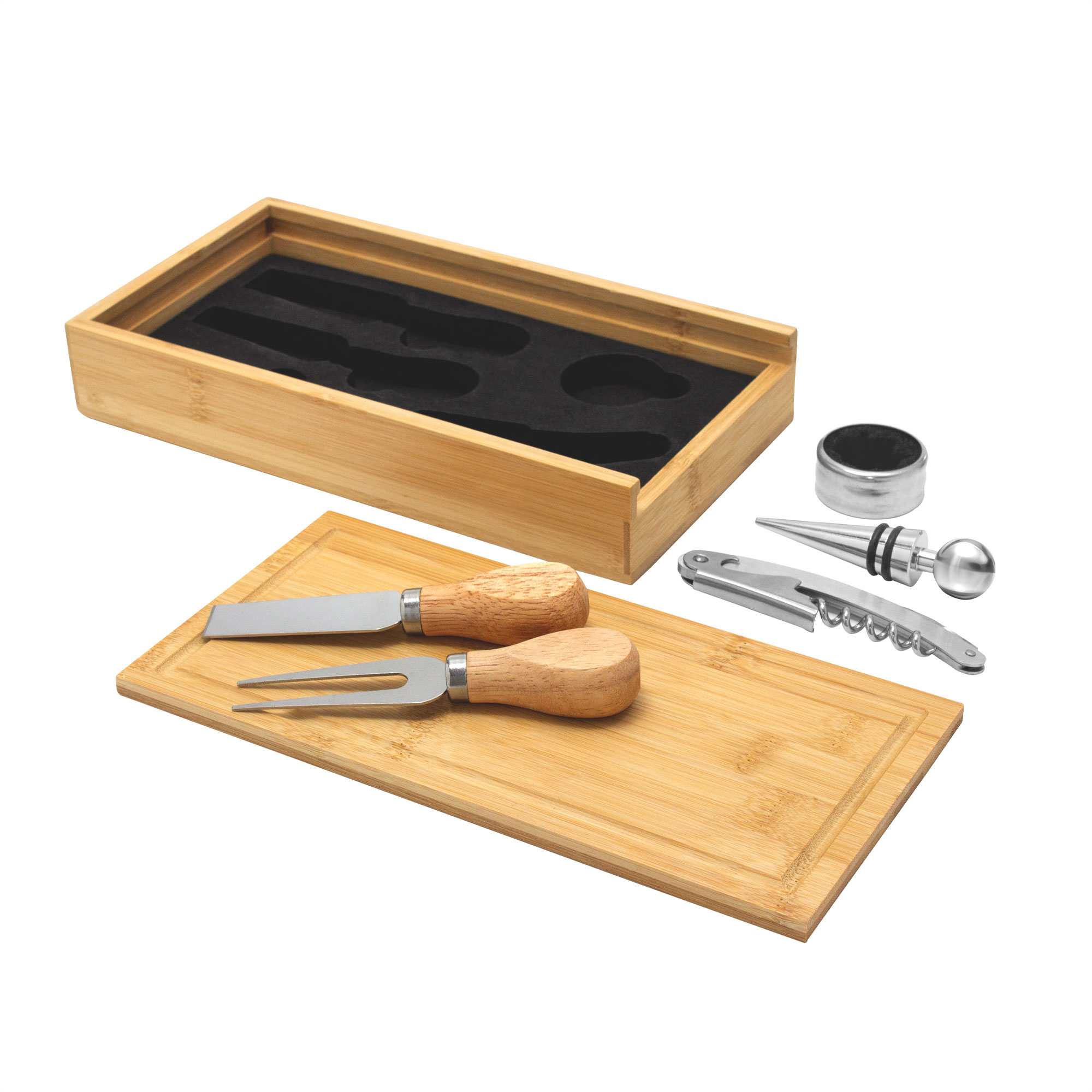 Set de vino y Tabla para quesos "WINCHESTER" - Imagen 4